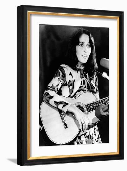 Joan Baez (1941-)-null-Framed Giclee Print