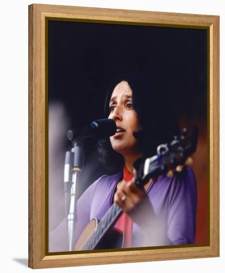 Joan Baez-null-Framed Stretched Canvas