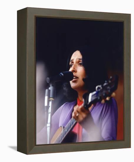 Joan Baez-null-Framed Stretched Canvas