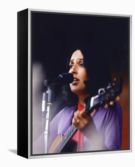 Joan Baez-null-Framed Stretched Canvas