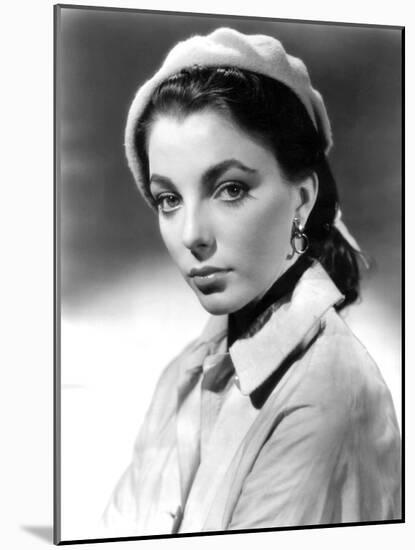 Joan Collins, British actress born May 23rd, 1933, here 1952 (b/w photo)-null-Mounted Photo