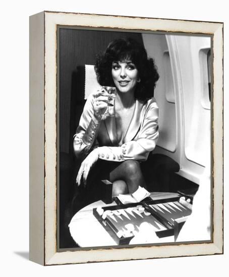 Joan Collins - The Bitch-null-Framed Stretched Canvas