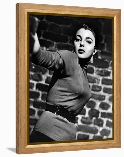 Joan Collins. "Turn the Key Softly" [1953], Directed by Jack Lee.-null-Framed Premier Image Canvas