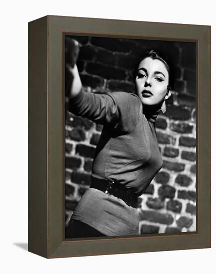 Joan Collins. "Turn the Key Softly" [1953], Directed by Jack Lee.-null-Framed Premier Image Canvas