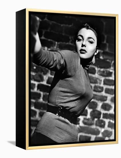 Joan Collins. "Turn the Key Softly" [1953], Directed by Jack Lee.-null-Framed Premier Image Canvas