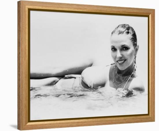 Joan Collins-null-Framed Stretched Canvas