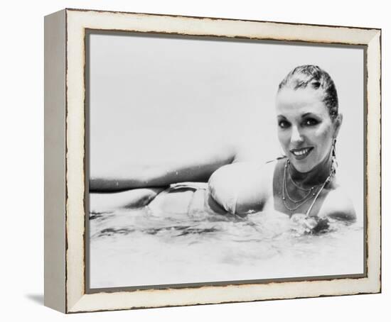 Joan Collins-null-Framed Stretched Canvas