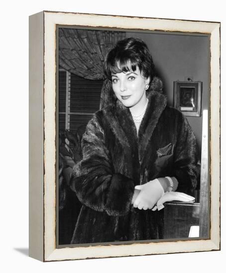 Joan Collins-null-Framed Stretched Canvas