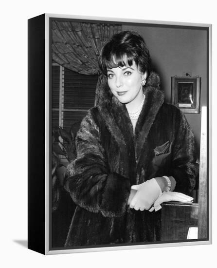 Joan Collins-null-Framed Stretched Canvas