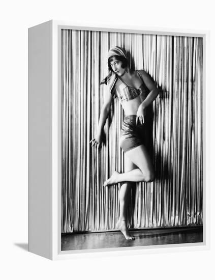 JOAN CRAWFORD, 1928- 1930 (b/w photo)-null-Framed Stretched Canvas