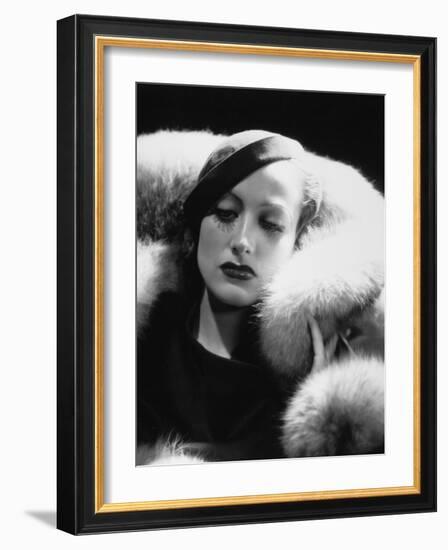 Joan Crawford, 1932-null-Framed Photographic Print