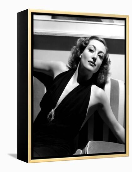 Joan Crawford, 1936-George Hurrell-Framed Stretched Canvas