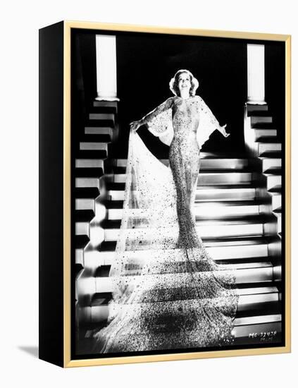 Joan Crawford. Custome by Adrian-null-Framed Premier Image Canvas