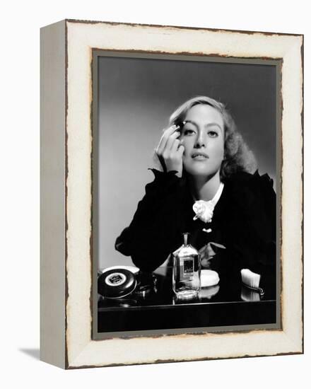 JOAN CRAWFORD dans les annees 30 JOAN CRAWFORD IN THE 30'S (b/w photo)-null-Framed Stretched Canvas