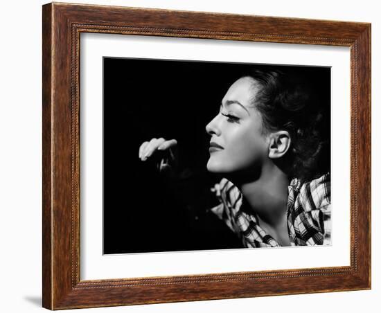 Joan Crawford Dans Les Annees 30 Joan Crawford in the 30's-null-Framed Photo