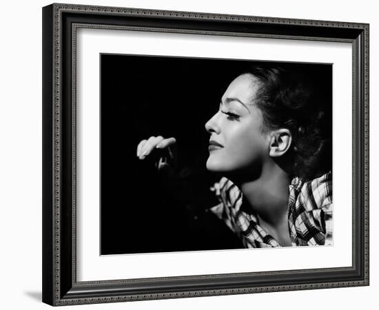 Joan Crawford Dans Les Annees 30 Joan Crawford in the 30's-null-Framed Photo