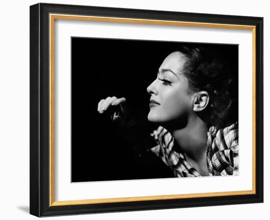 Joan Crawford Dans Les Annees 30 Joan Crawford in the 30's-null-Framed Photo