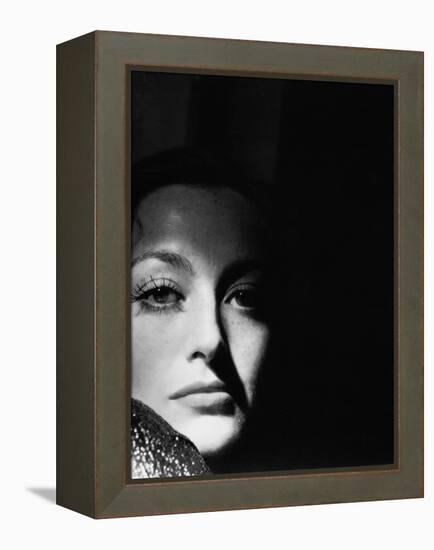 Joan Crawford. "Glitter" 1935, "I Live My Life" Directed by W. S. Van Dyke-null-Framed Premier Image Canvas