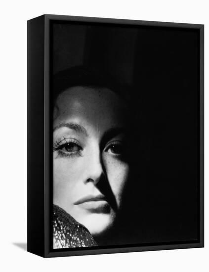 Joan Crawford. "Glitter" 1935, "I Live My Life" Directed by W. S. Van Dyke-null-Framed Premier Image Canvas