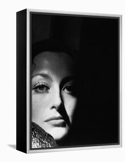 Joan Crawford. "Glitter" 1935, "I Live My Life" Directed by W. S. Van Dyke-null-Framed Premier Image Canvas