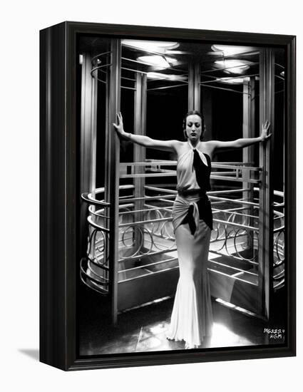 Joan Crawford. "Letty Lynton" 1932, Directed by Clarence Brown. Custome by Adrian-null-Framed Premier Image Canvas