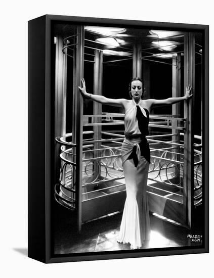 Joan Crawford. "Letty Lynton" 1932, Directed by Clarence Brown. Custome by Adrian-null-Framed Premier Image Canvas