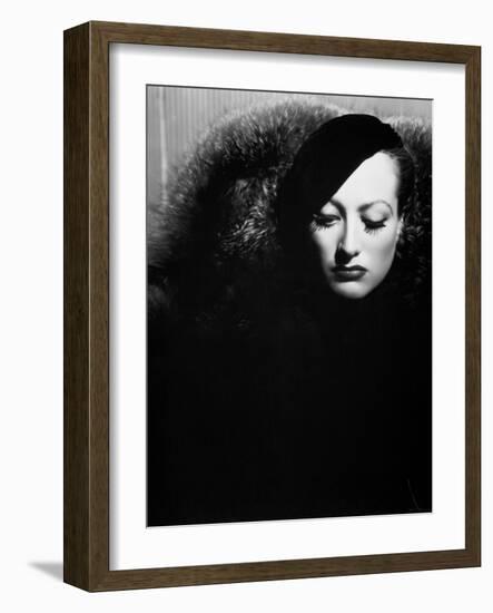 Joan Crawford. "Letty Lynton" 1932, Directed by Clarence Brown-null-Framed Photographic Print