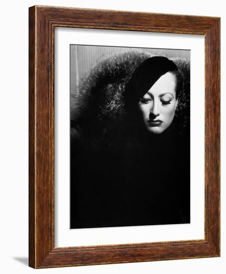 Joan Crawford. "Letty Lynton" 1932, Directed by Clarence Brown-null-Framed Photographic Print