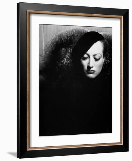 Joan Crawford. "Letty Lynton" 1932, Directed by Clarence Brown-null-Framed Photographic Print