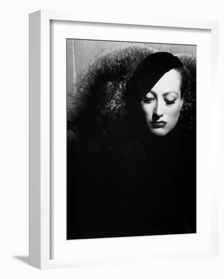 Joan Crawford. "Letty Lynton" 1932, Directed by Clarence Brown-null-Framed Photographic Print