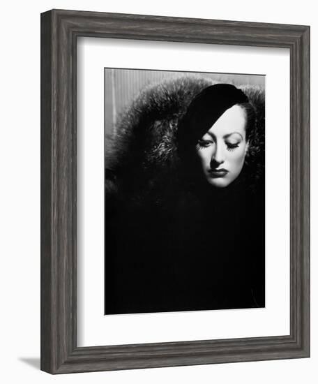 Joan Crawford. "Letty Lynton" 1932, Directed by Clarence Brown-null-Framed Photographic Print