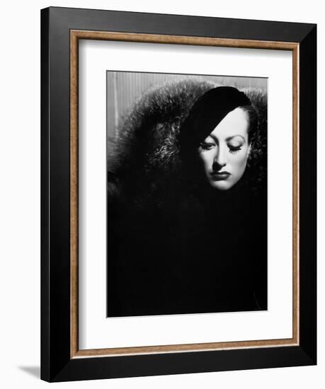 Joan Crawford. "Letty Lynton" 1932, Directed by Clarence Brown-null-Framed Photographic Print