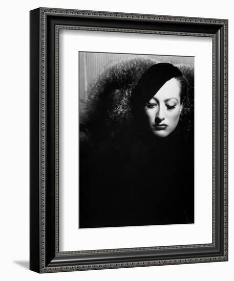 Joan Crawford. "Letty Lynton" 1932, Directed by Clarence Brown-null-Framed Photographic Print