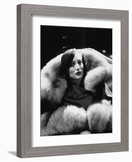 Joan Crawford. "Letty Lynton" 1932, Directed by Clarence Brown-null-Framed Photographic Print