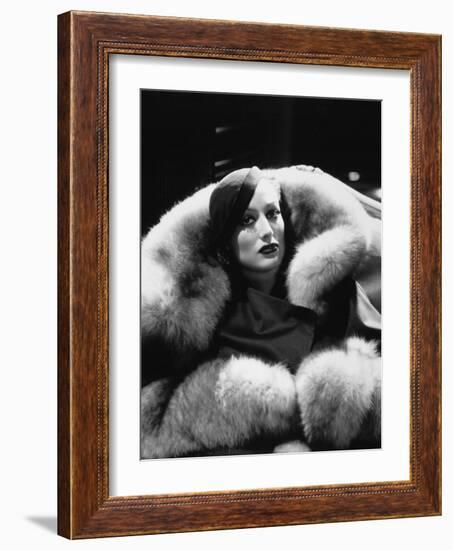 Joan Crawford. "Letty Lynton" 1932, Directed by Clarence Brown-null-Framed Photographic Print