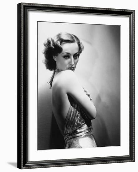 Joan Crawford. "No More Ladies" 1935, Directed by Edward H. Griffith-null-Framed Photographic Print