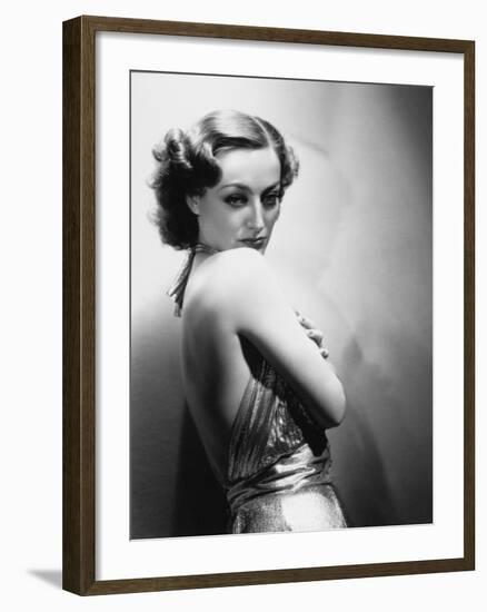 Joan Crawford. "No More Ladies" 1935, Directed by Edward H. Griffith-null-Framed Photographic Print