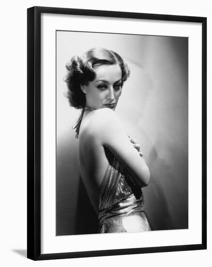 Joan Crawford. "No More Ladies" 1935, Directed by Edward H. Griffith-null-Framed Photographic Print