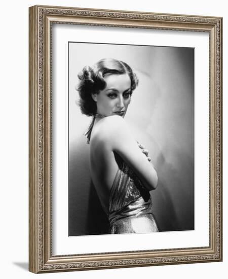 Joan Crawford. "No More Ladies" 1935, Directed by Edward H. Griffith-null-Framed Photographic Print