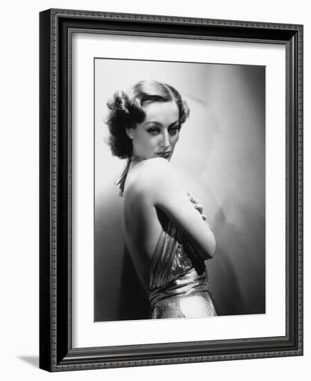 Joan Crawford. "No More Ladies" 1935, Directed by Edward H. Griffith-null-Framed Photographic Print