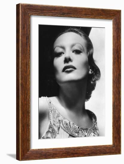 Joan Crawford, Postcard-null-Framed Photographic Print