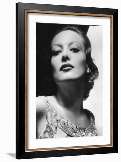 Joan Crawford, Postcard-null-Framed Photographic Print