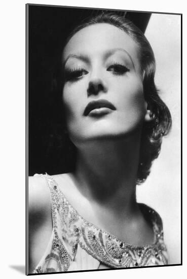Joan Crawford, Postcard-null-Mounted Photographic Print