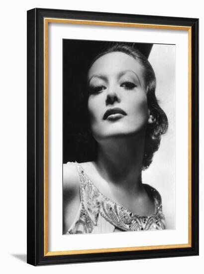 Joan Crawford, Postcard-null-Framed Photographic Print