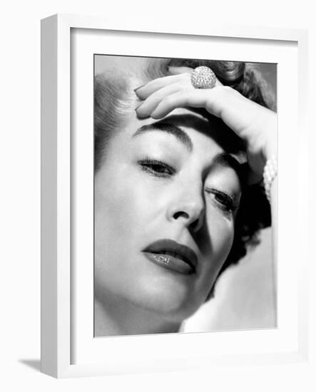 Joan Crawford. "Sudden Fear" 1952, Directed by David Miller-null-Framed Photographic Print