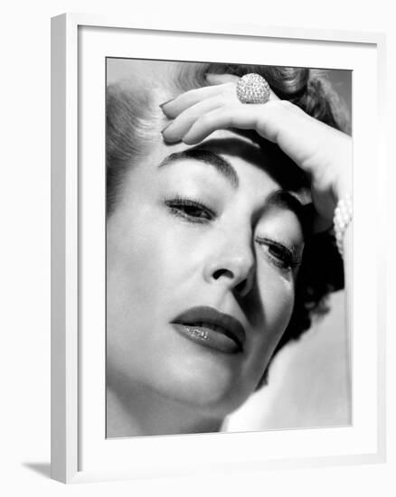 Joan Crawford. "Sudden Fear" 1952, Directed by David Miller-null-Framed Photographic Print