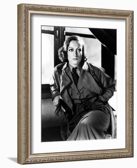 Joan Crawford. "Today We Live" [1933], Directed by Howard Hawks.-null-Framed Photographic Print