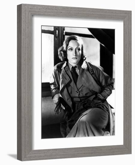 Joan Crawford. "Today We Live" [1933], Directed by Howard Hawks.-null-Framed Photographic Print