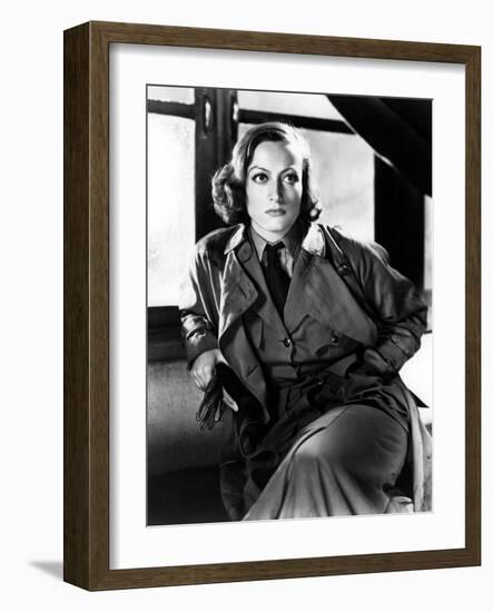 Joan Crawford. "Today We Live" [1933], Directed by Howard Hawks.-null-Framed Photographic Print