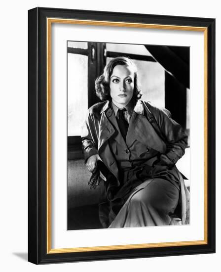 Joan Crawford. "Today We Live" [1933], Directed by Howard Hawks.-null-Framed Photographic Print